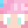 PrettyTransFem Minecraft head