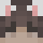 3Silver Minecraft head