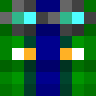 Minecraft-head van BinaryCube