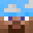 ItssVibesTV Minecraft skin head