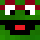 Minecraft-head van Vanhout