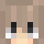 Taned Minecraft head