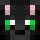 FemboyBlackCat Minecraft head