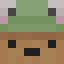 verpiixelt Minecraft Head