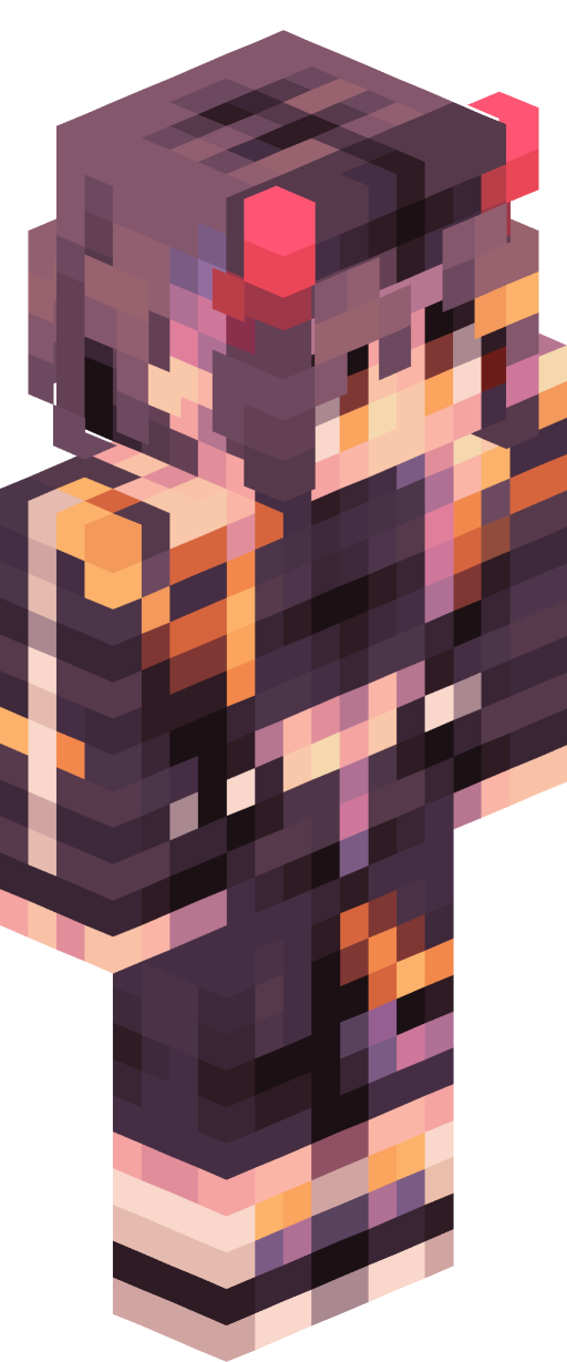 enderman girl, Nova Skin