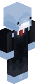 Sky Blue Anime Minecraft Skin
