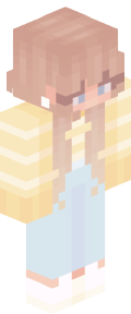 White Anime Minecraft Skin