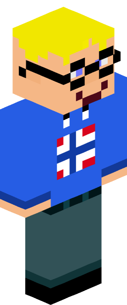 Harlohaker Minecraft skin full body