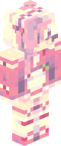 Pink Anime Minecraft Skin