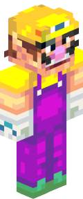 Purple Anime Minecraft Skin