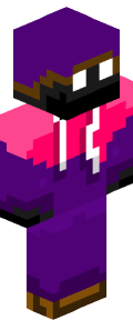 Purple Anime Minecraft Skin