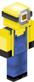 Gold Anime Minecraft Skin