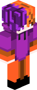 Purple Anime Minecraft Skin