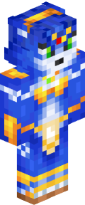 Blue Anime Minecraft Skin