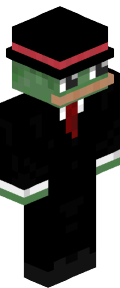 Black Anime Minecraft Skin