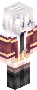 White Anime Minecraft Skin