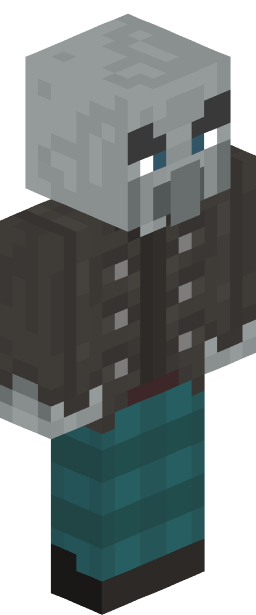 Vindicator Minecraft skin full body