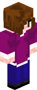Purple Anime Minecraft Skin