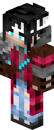 An image of the person's Minecraft character provided by mc-heads.net