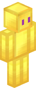 Gold Anime Minecraft Skin