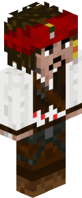 White Anime Minecraft Skin