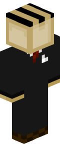 Black Custom Minecraft Skin