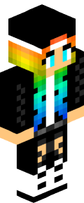 Black Anime Minecraft Skin
