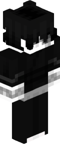 Black Anime Minecraft Skin