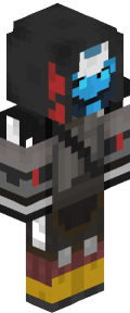 Black Anime Minecraft Skin