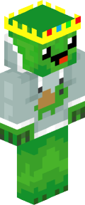 Green Anime Minecraft Skin