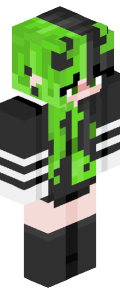 Black Anime Minecraft Skin
