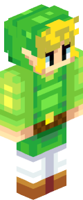 Green Anime Minecraft Skin