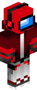 Red Anime Minecraft Skin