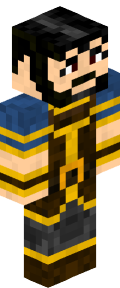 Black Anime Minecraft Skin