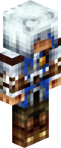 White Anime Minecraft Skin