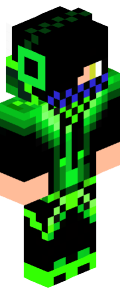 Black Anime Minecraft Skin