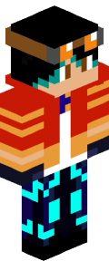 Red Anime Minecraft Skin