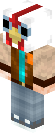 An image of the person's Minecraft character provided by mc-heads.net