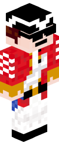 Red Anime Minecraft Skin