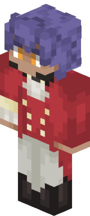 An image of the person's Minecraft character provided by mc-heads.net