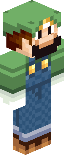 Mario Minecraft skin full body