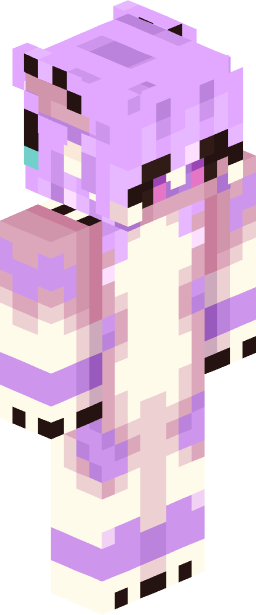 SlushieVRC Minecraft skin full body
