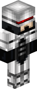 Gray Robot Minecraft Skin