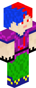 Purple Anime Minecraft Skin