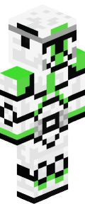 White Anime Minecraft Skin