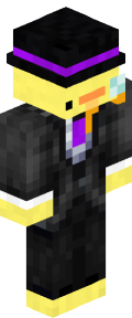 Black Anime Minecraft Skin