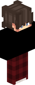 Black Anime Minecraft Skin
