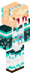 White Anime Minecraft Skin