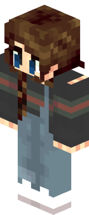 An image of the person's Minecraft character provided by mc-heads.net