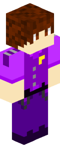 Purple Anime Minecraft Skin
